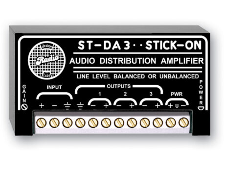 Compact Line Level Distribution Amplifier